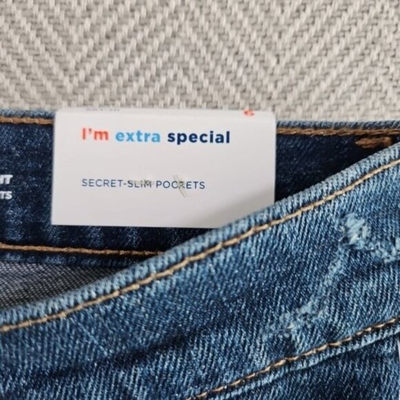 Old Navy Jeans Women's Size 6 (29x27) NWT High-Rise Straight Medium Wash Stretch - Picture 11 of 16